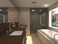 Bathroom 23 highpoly 3D model, multiple import formats