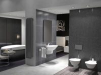 Bathroom 51 highpoly 3D model, customizable materials, suitable for high-end renderings and animations, with multiple import formats and real-world scale.